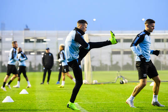Arnór Ingvi Traustason and Marcus Antonsson of Malmö FF