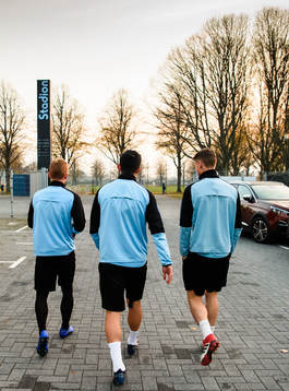 Anders Christiansen, Behrang Safari and Markus Rosenberg