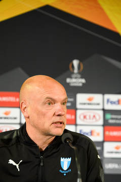Head coach Uwe Rösler of Malmö FF
