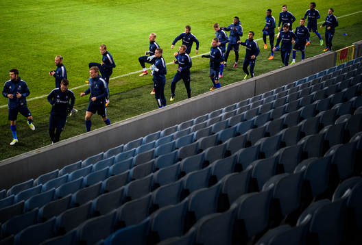 Bläddra bland fler bilder av Football, Europa League, Sarpsborg 08, Press Conference and Training