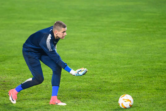 Goalkeeper Aleksandr Vasyutin of Sarpsborg 08