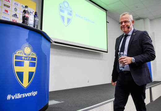 Sveriges förbundskapten Janne Andersson