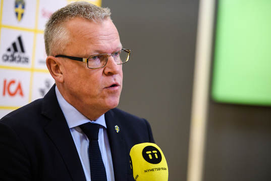 Sveriges förbundskapten Janne Andersson