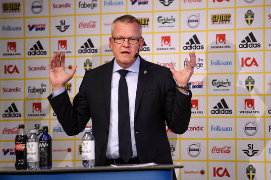 Sveriges förbundskapten Janne Andersson