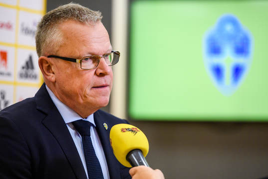 Sveriges förbundskapten Janne Andersson