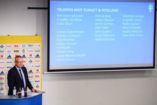Sveriges förbundskapten Janne Andersson