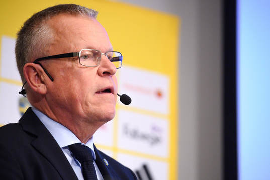 Sveriges förbundskapten Janne Andersson