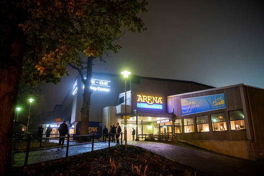 Exteriörbild på Be-Ge Hpockeycenter
