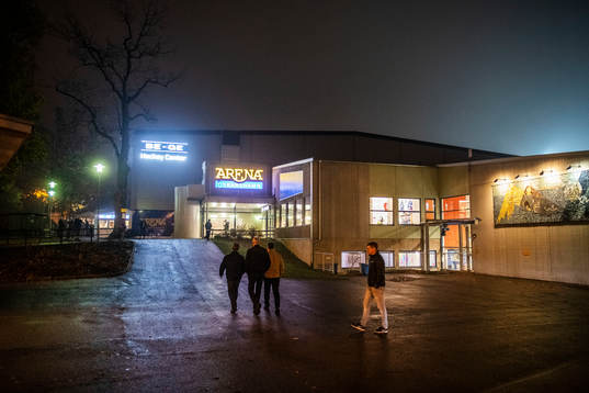 Exteriörbild på Be-Ge Hpockeycenter