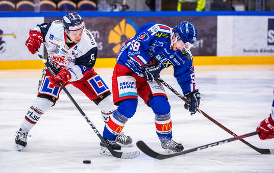 Oskarshamns Oskar Nilsson och Västerviks Mikael Hedlund