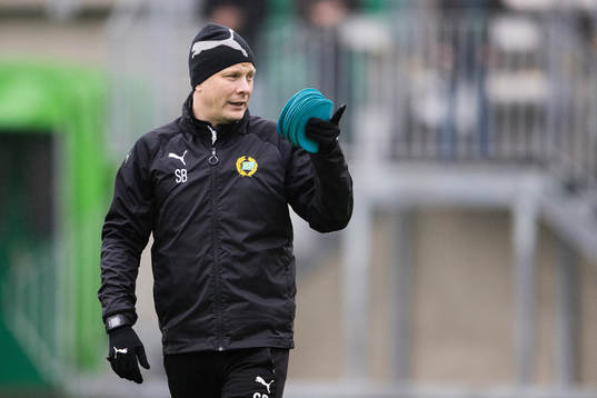 Hammarbys tränare Stefan Billborn