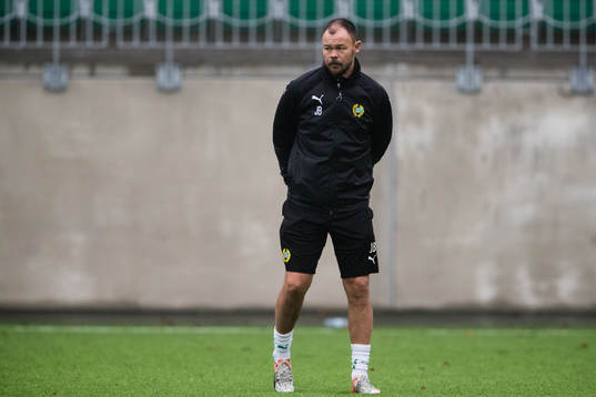 Hammarbys assisterande tränare Joachim Björklund
