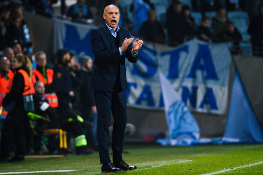 Head coach Uwe Rösler of Malmö FF