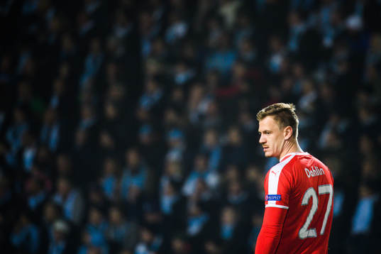 Goalkeeper Johan Dahlin of Malmö FF