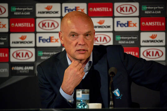 Head coach Uwe Rösler of Malmö FF