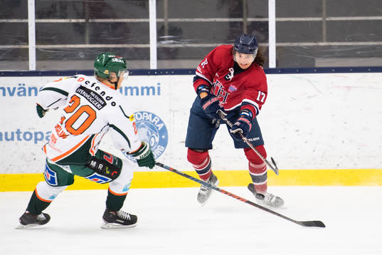 Helsingborgs Jacob Böll och Kristianstads  Hampus Forsling