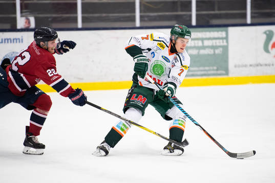 Helsingborgs Johan Zarwel jagar Kristianstads  Hugo