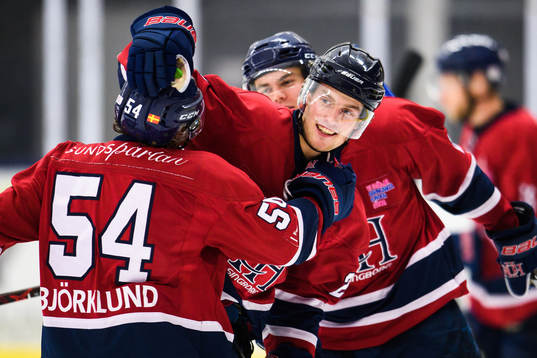 Helsingborgs Johan Zarwel jublar