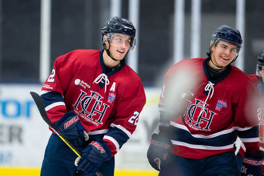 Helsingborgs Johan Zarwel och Ludvig Nilsson