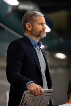 Kristianstads tränare Mikael Gath
