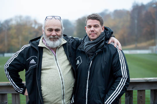 Eskilsminnes sportchef Karl-Johan Olsson och klubbdirektör