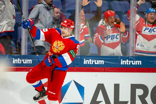 Andrei Kuzmenko #96, RUS score 0-1