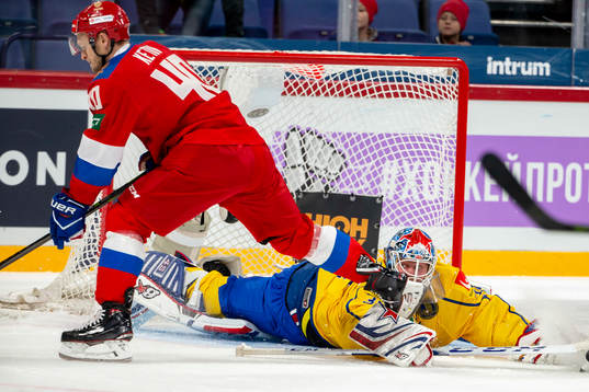 Bläddra bland fler bilder av Ishockey, Karjala Cup, Sverige - Ryssland