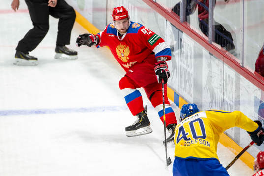 Alexei Vasilevsky #93, RUS, Jakob Josefson #40, SWE