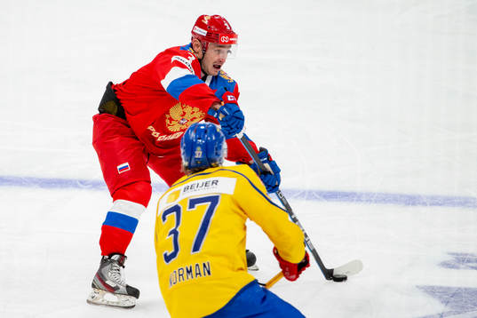 Dinar Khafizullin #3, RUS, John Norman #37, SWE