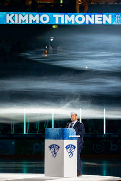 Kimmo Timonen ceremony