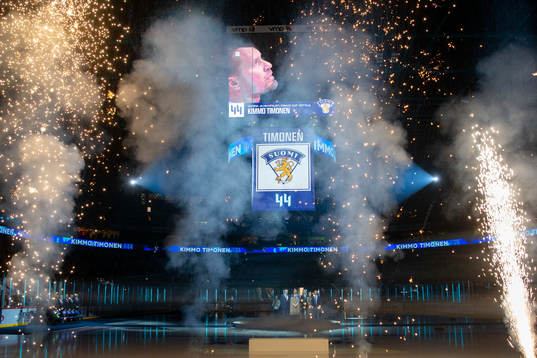 Kimmo Timonen ceremony