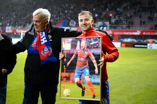 Helsingborgs Darijan Bojanic tilldelas Årets lirare av