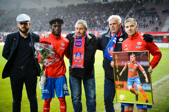 Helsingborgs Mamudu Moro och Darijan Bojanic uppmärksammas