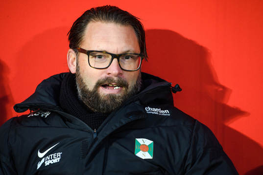 Varbergs tränare Joakim Persson