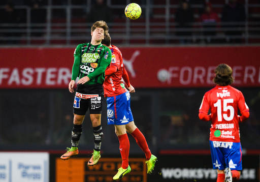 Varbergs Joel Palmquist och Helsingborgs Adam Eriksson