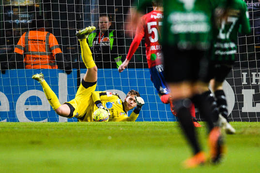 Helsingborgs målvakt Kalle Joelsson
