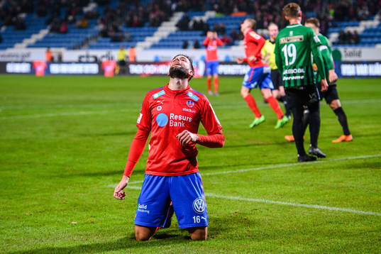 Helsingborgs Mikael Dahlberg deppar