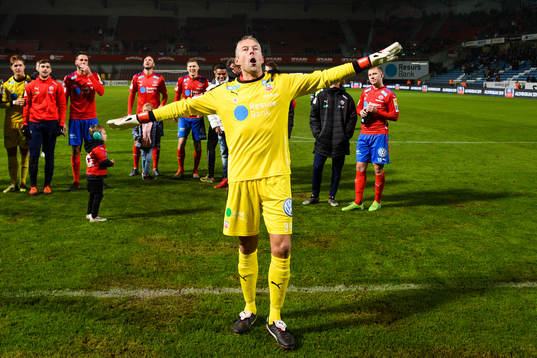 Helsingborgs Daniel Andersson jublar