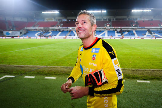 Helsingborgs Daniel Andersson jublar