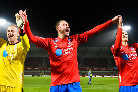 Helsingborgs målvakt Daniel Andersson, Andreas Granqvist