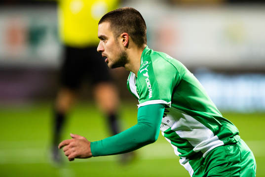 Hammarbys Vladimir Rodic jublar