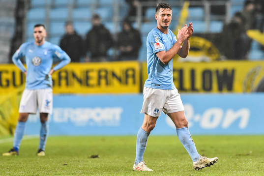 Malmö FFs Markus Rosenberg tackar publiken