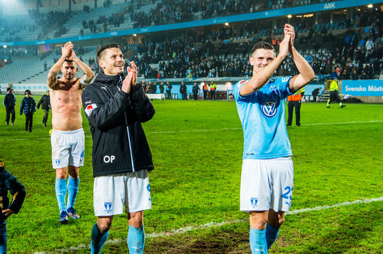 Malmö FFs Behrang Safari, Markus Rosenberg och Marcus