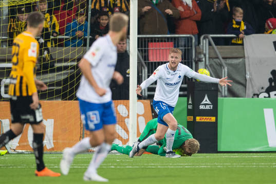 Norrköpings Kalle Holmberg deppar
