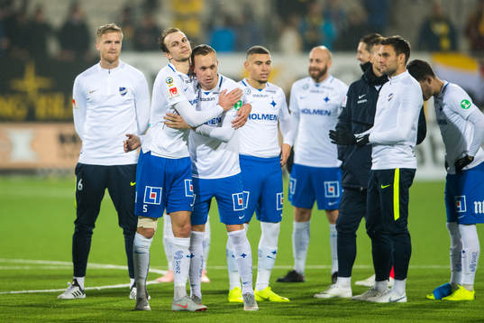 Norrköpings Lars Christian Krogh Gerson och Gudmundur