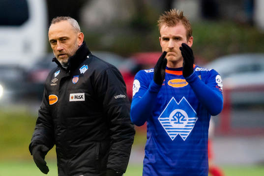 Lars Bohinen, head coach of Aalesund, and Torbjørn