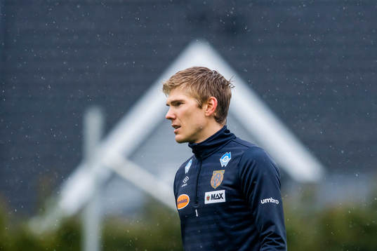 Goalkeeper Andreas Lie of Aalesund
