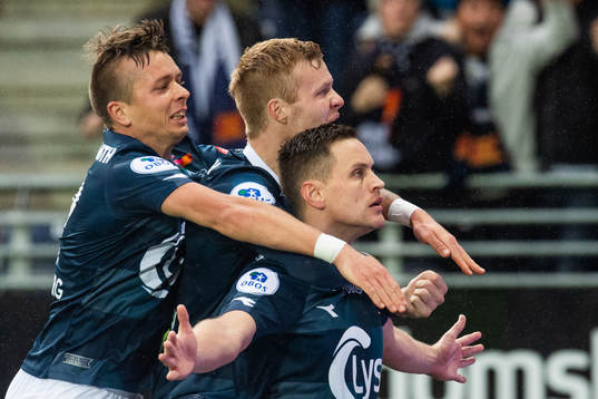 Claes Kronberg, Even Østensen and Tommy Høiland of Viking