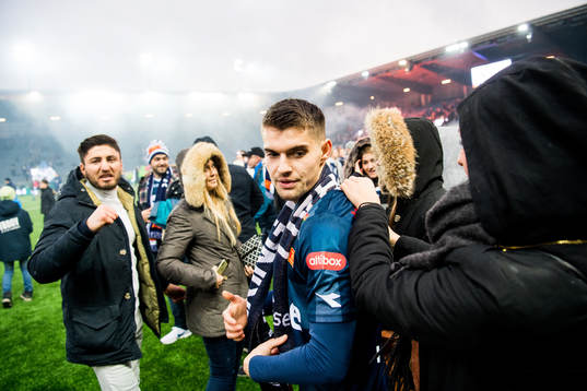 Ylldren Ibrahimaj of Viking with his family