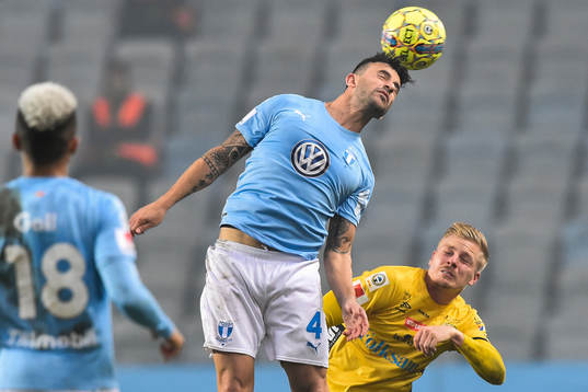Malmö FFs Behrang Safari och Elfsborgs Per Frick